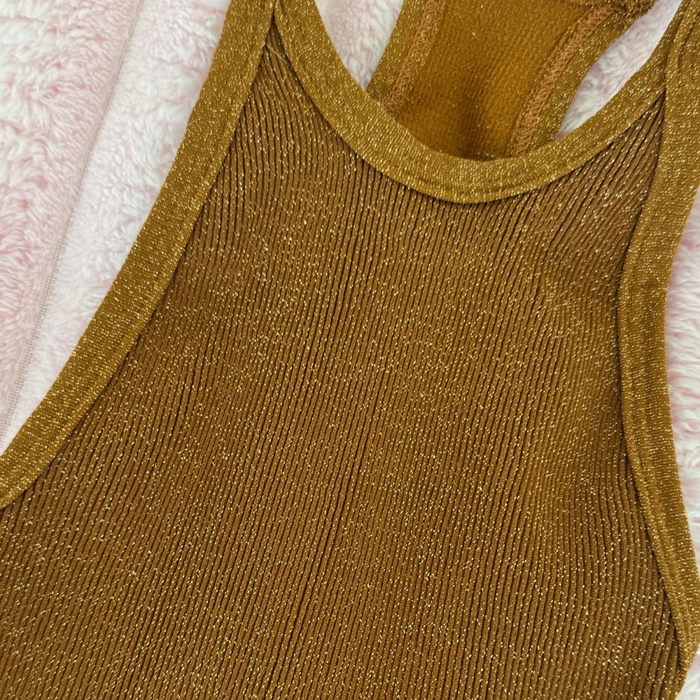 FP Movement Metallic Brown Tank - Picture 2 of 5
